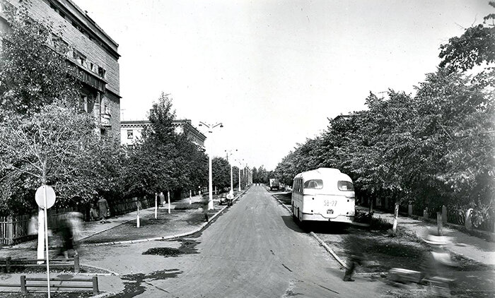 Улица Менделеева, 1967 г. Фото: pastvu.com