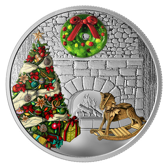 Отличная новогодняя монета