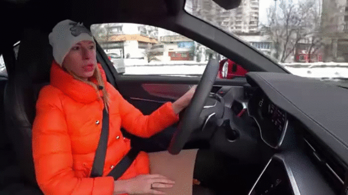 Лиса Рулит. Динамика Ауди А6