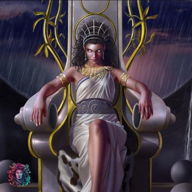 Греческая богиня Лисса