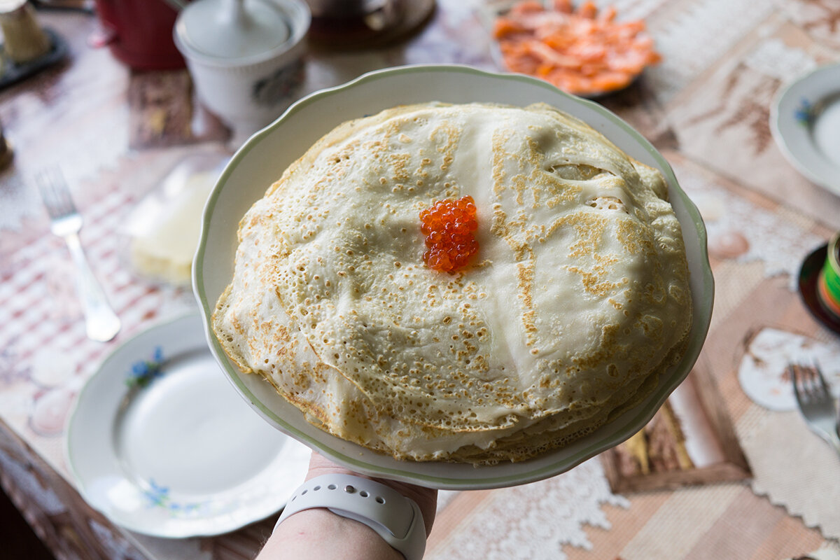 Вот такие получаются блинчики