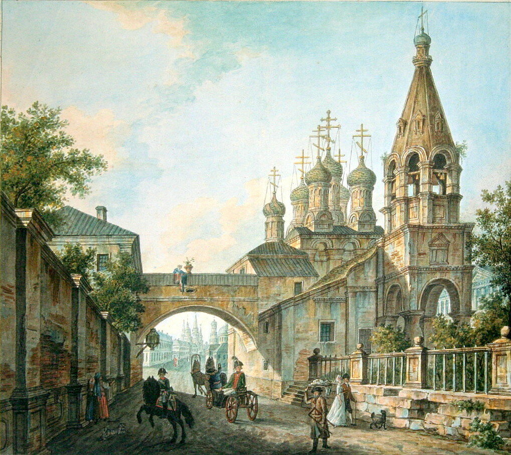 москва до пожара 1812