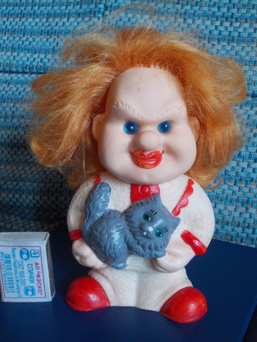 Куклачев и кошка.