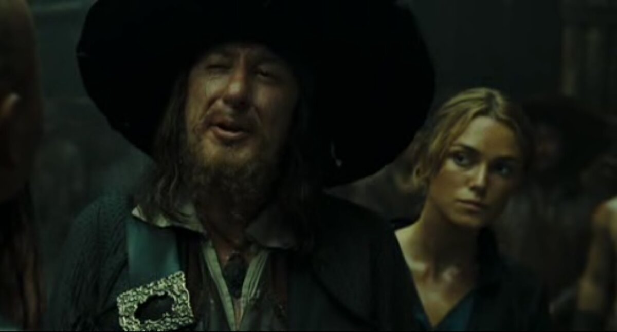 Здесь и далее кадры из фильма "Пираты Карибского моря - 3"