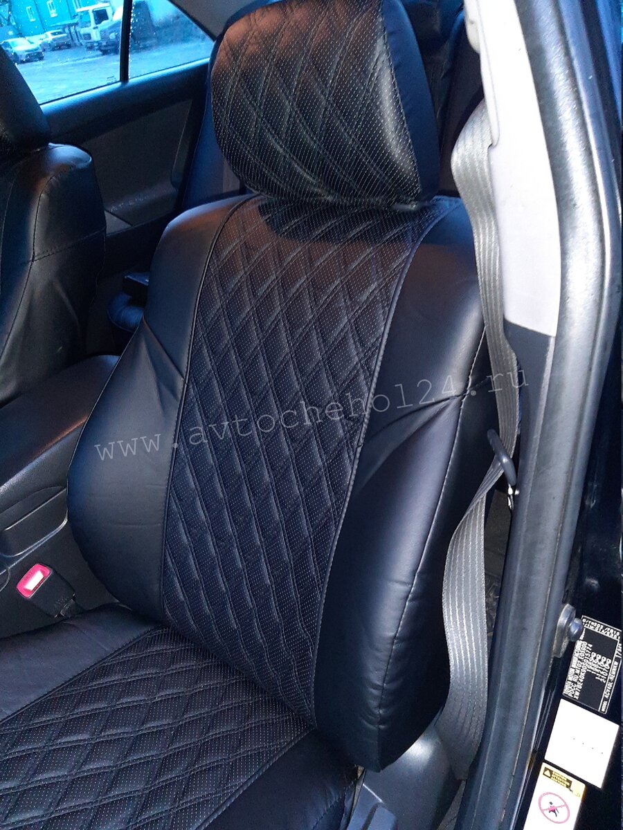 чехлы на Toyota Camry V40 с ромбом