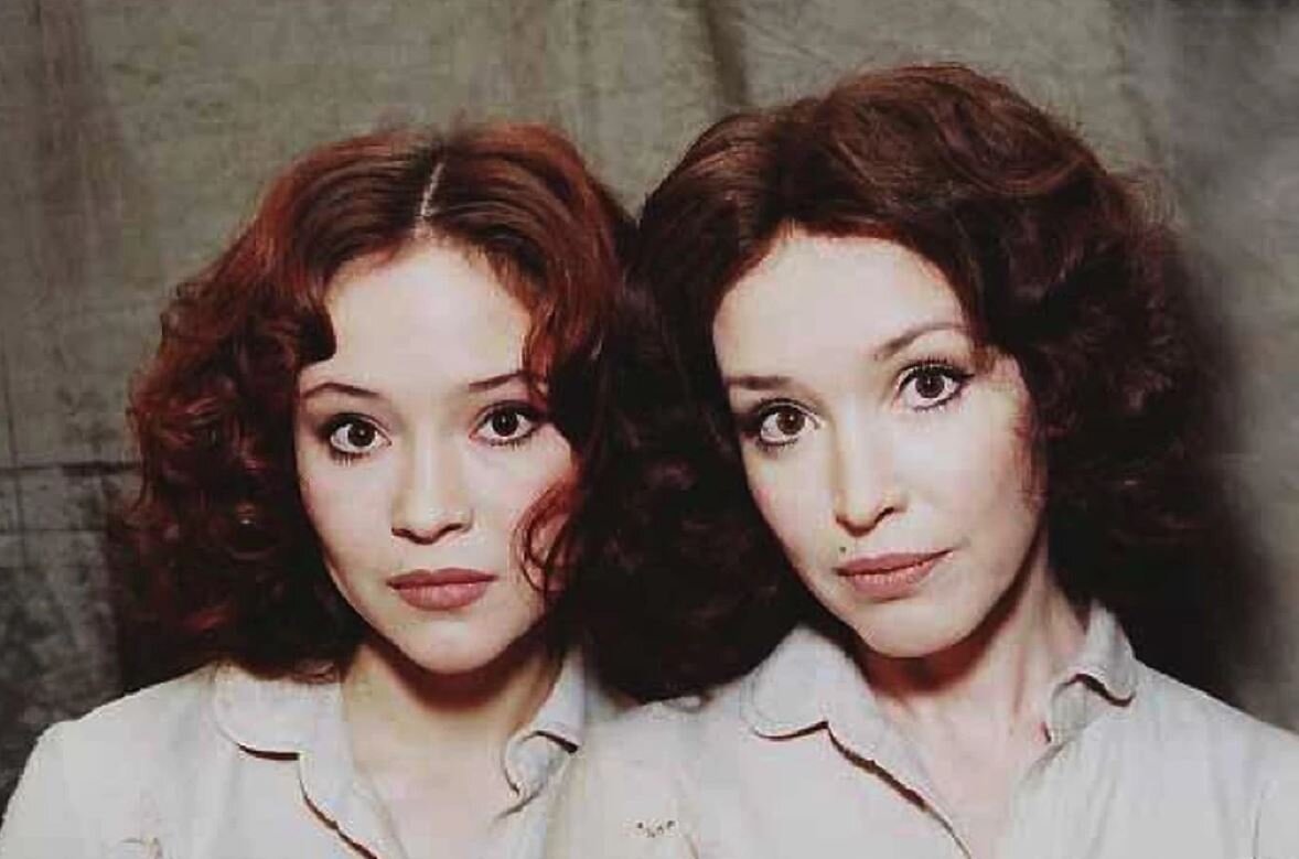 Анна Самохина с дочерью Александрой Самохиной