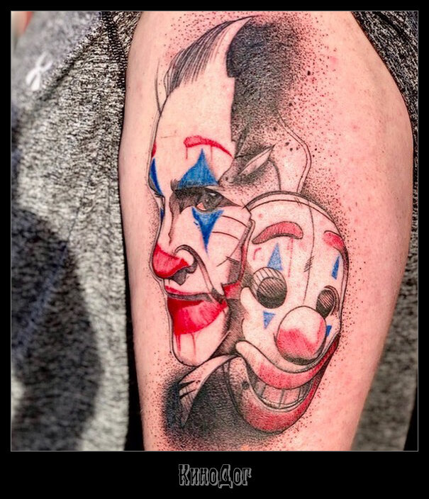 Большой набор для творчества Сделай Тату ​​​​​​​Glitterz tattoo joker 32102