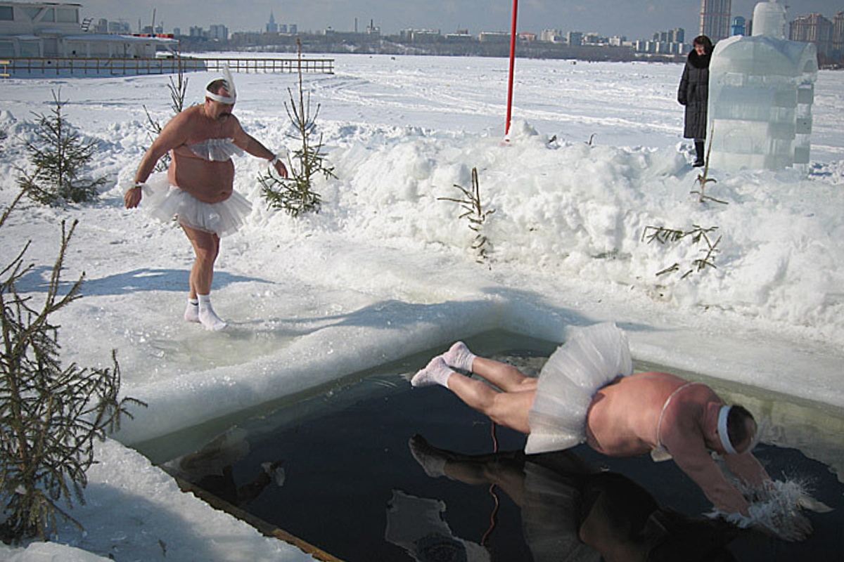 Зимние развлечения русских