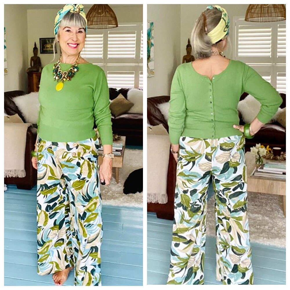 Яркая домашняя одежда украшает женщину