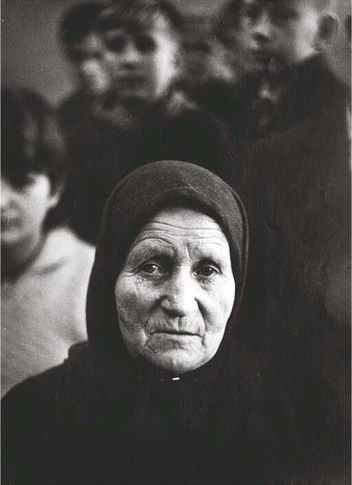 Л. Блинов «Мать партизана». Осташков, 70-е годы