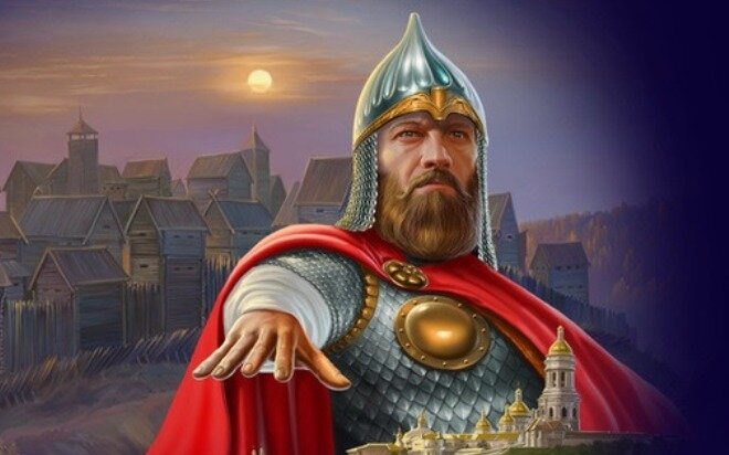 Юрий Долгорукий сын Владимира Мономаха.