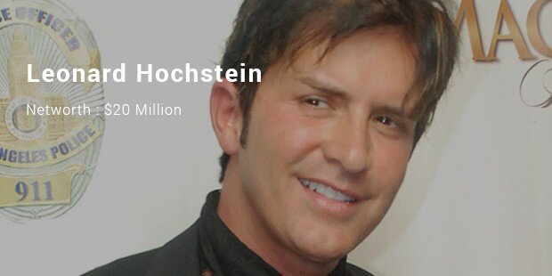9 - место Леонард Хохштейн . Состояние: 20 миллионов долларов