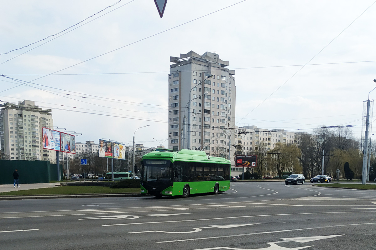 Обкатка троллейбуса для Житомира
