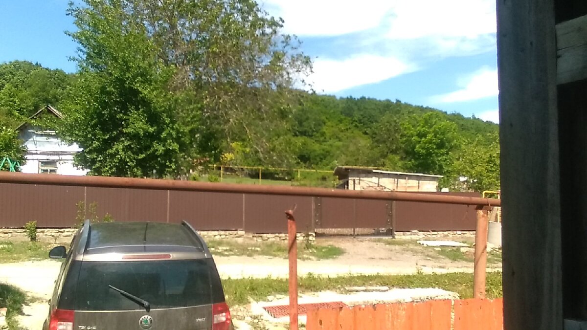 личное фото, вид с крыльца