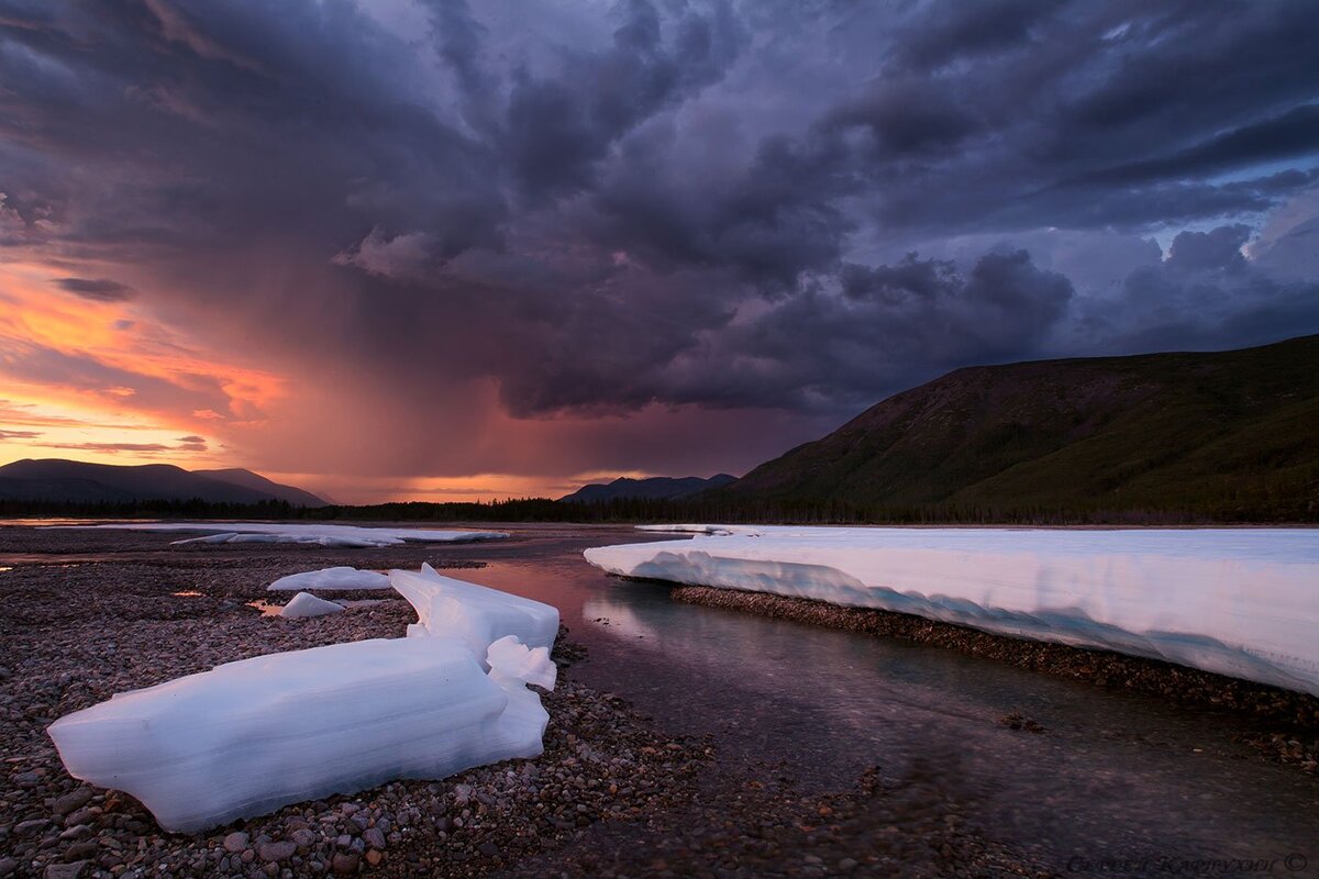 Озеро Лабынкыр. Фото: Сергей Карпухин