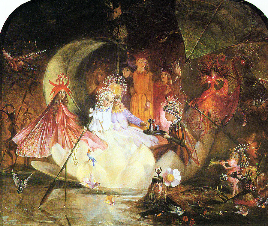 Ладья фейри. Джон Анстер Фитцджеральд, 1859.