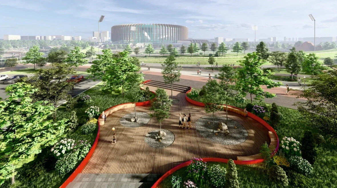 Концепция будущего парка. Фото «СКА Арена»