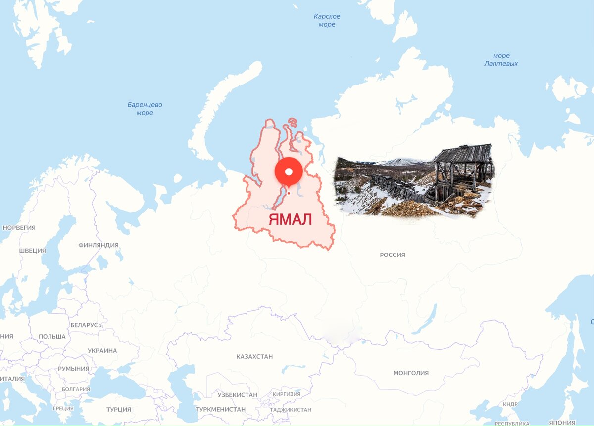 Литературная карта ямала