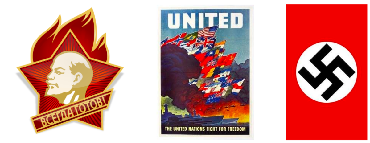 Пламенные революционеры СССР – Объединенные нации – Германский нацизм в WWII