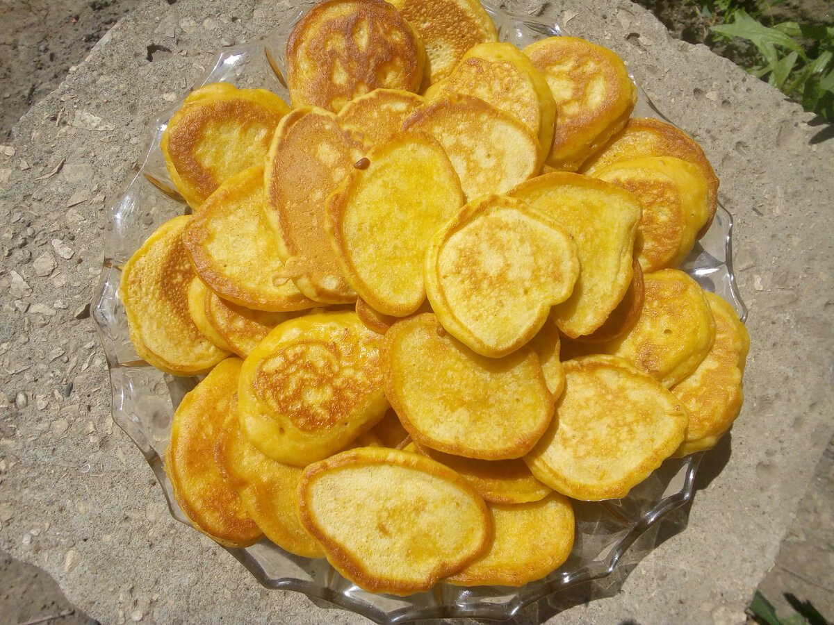 Солнышки на тарелке