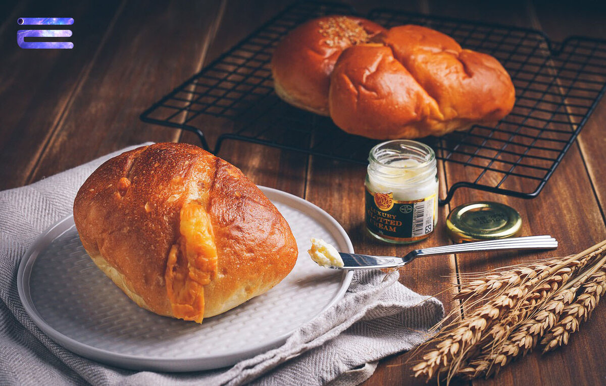 Сдобная булочка