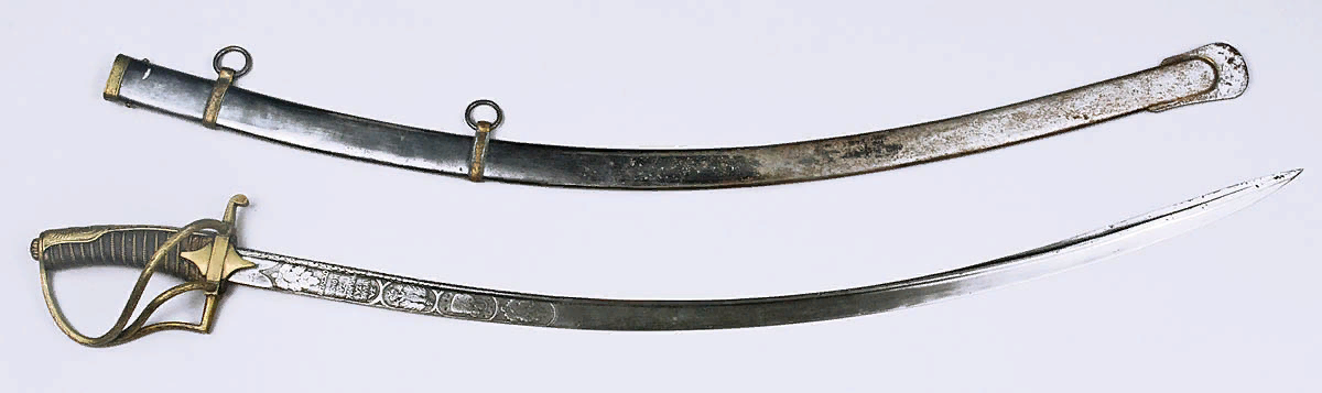 Польская пехотная сабля с эфесом образца 1917