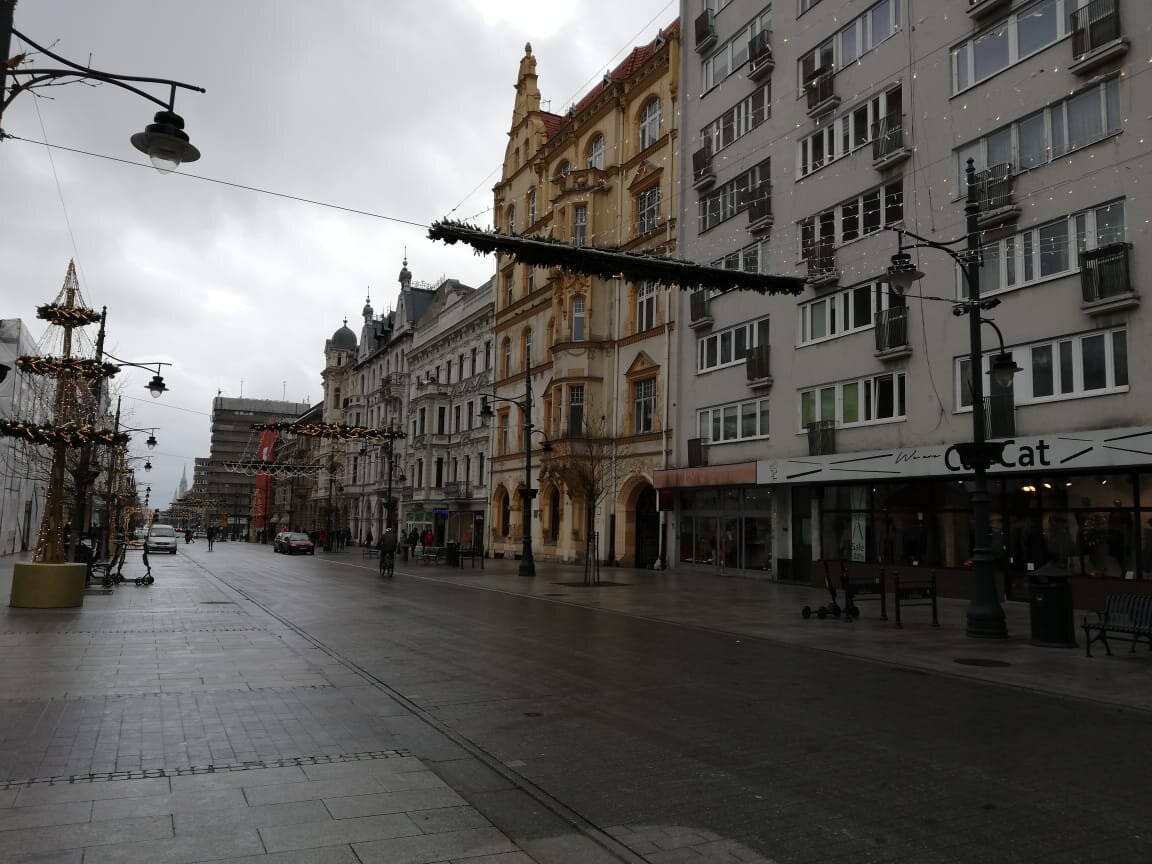Так выглядит центральная улица города