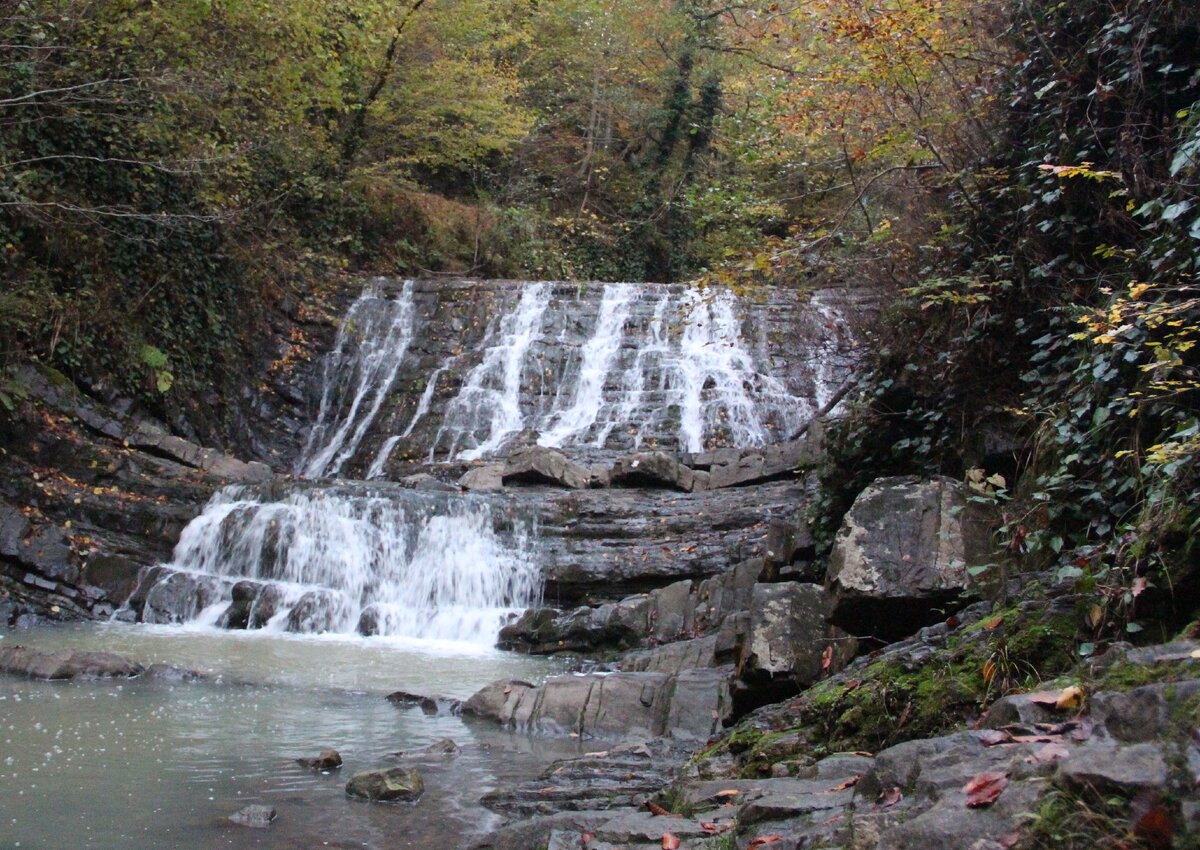 Водопады Учкулан фото