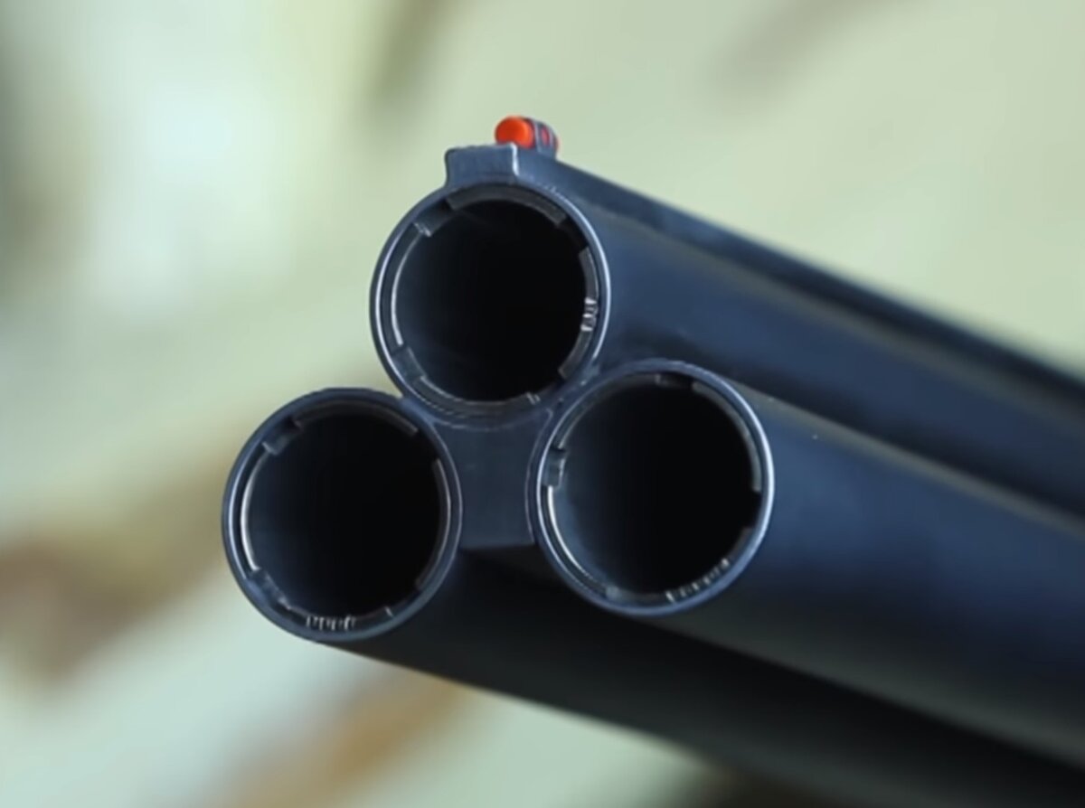 Трехствольный дробовик