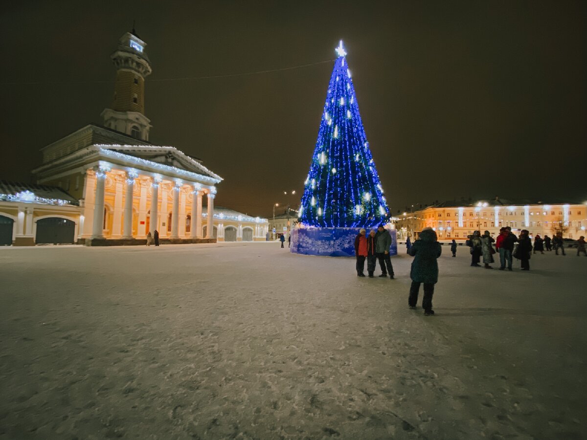 Кострома в декабре