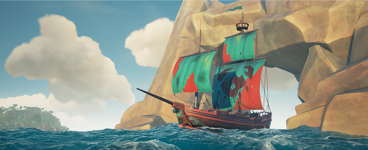 Бригантина - золотая середина среди кораблей в Sea of Thieves, обладающая средней манёвренностью и прочностью. Для управление бригантиной нужно 3 игрока.