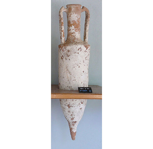 Вместимость этой амфоры равняется таланту - самой распространенной мере веса. Источник: Ad Meskens, CC BY-SA 3.0 <https://creativecommons.org/licenses/by-sa/3.0>, via Wikimedia Commons