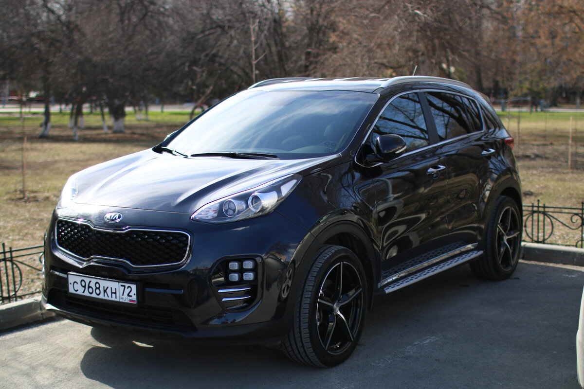 KIA Sportage Black Edition - картинка взята из интернета. 