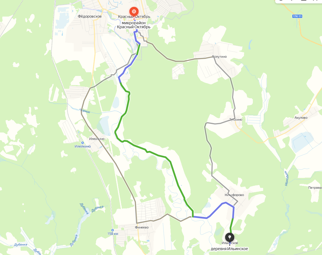 Карта маршрута