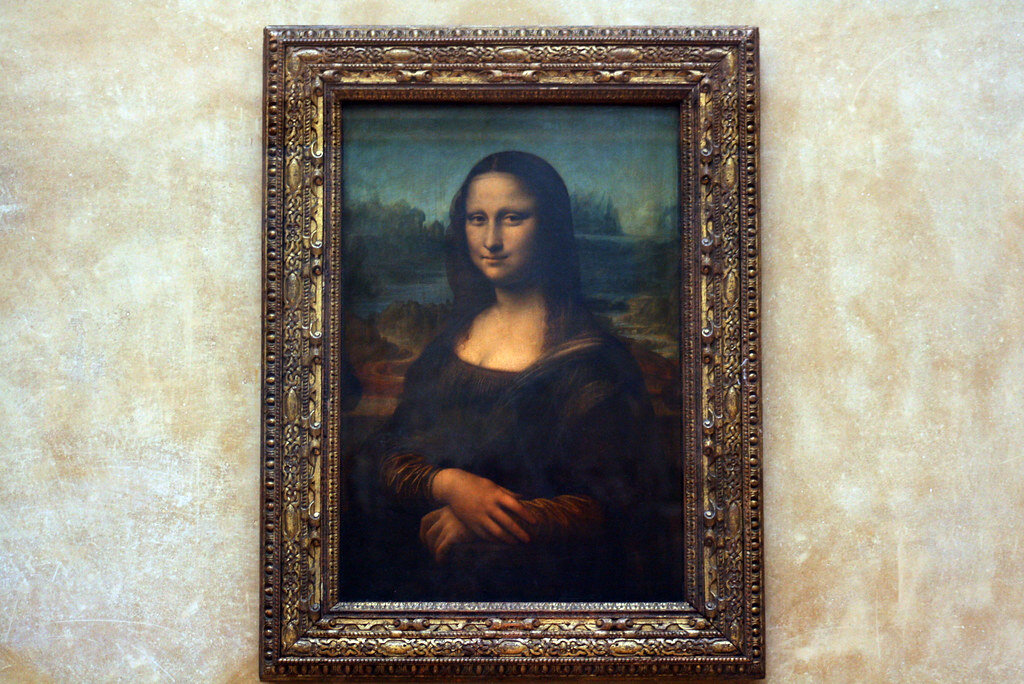Мона лиза фото из лувра