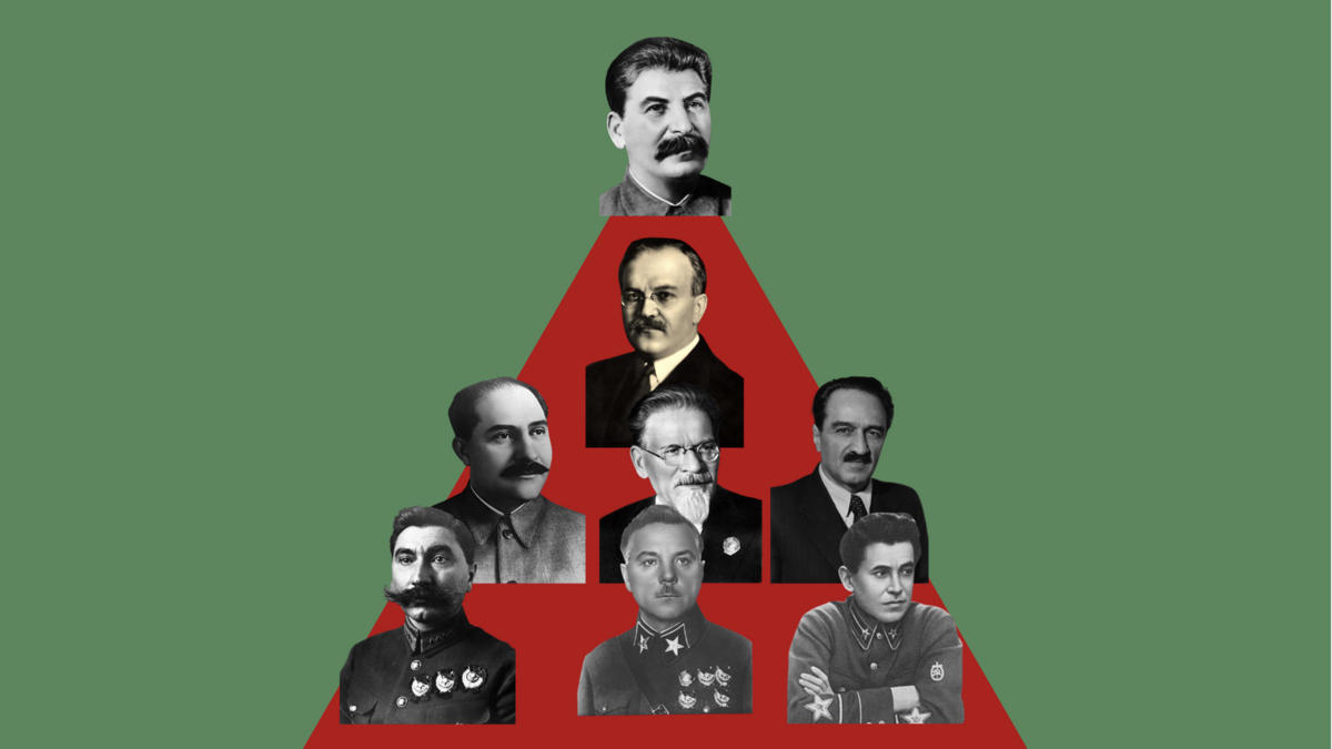 На вершине власти здесь всесильный диктатор, а под ним — слепые исполнители его воли. Сталин — нечто среднее между Черным Властелином Дж.Р.Р. Толкиена и... тараканищем К. Чуковского