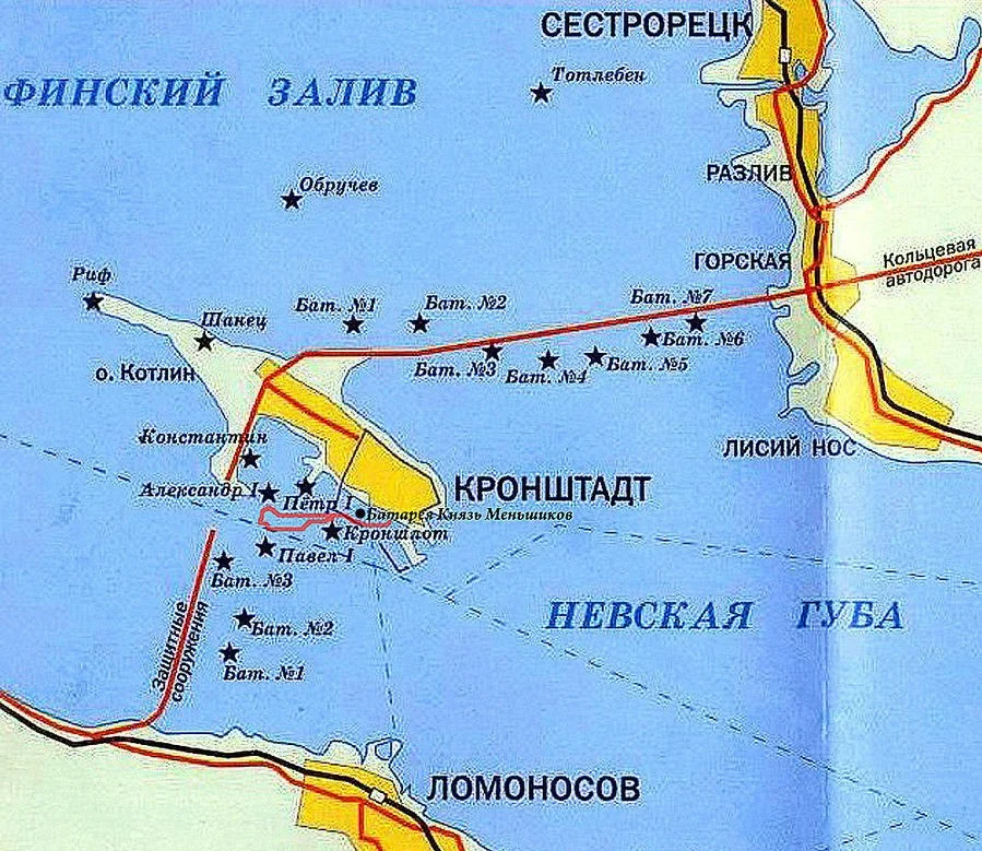 Как добраться из петербурга в кронштадт самостоятельно. Схема Фортов Кронштадта. Форты Кронштадта схема расположения. Карта Фортов Кронштадта. Крепость Кронштадт финский залив Санкт-Петербург на карте.