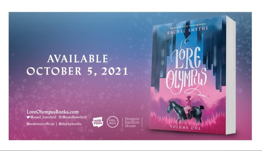 Реклама издания на webtoon