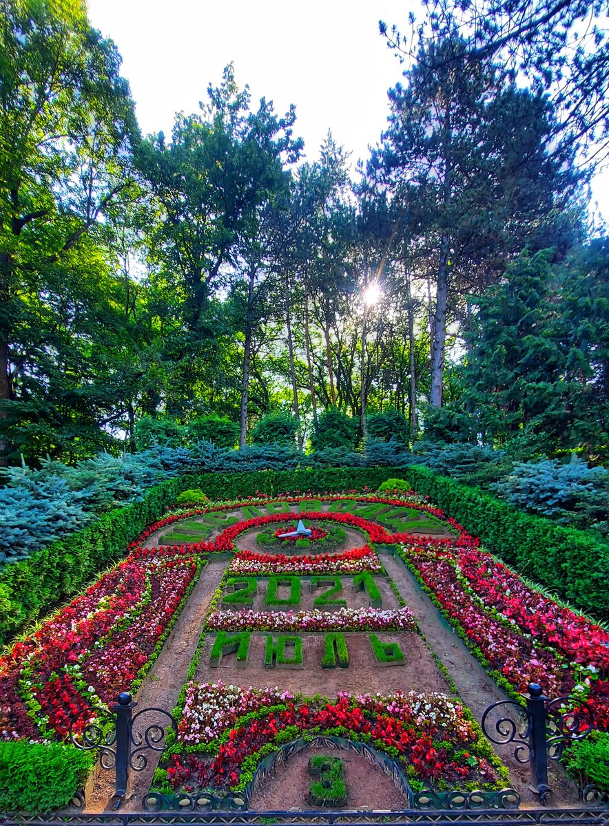 Годами эти цветочные часы неизменны