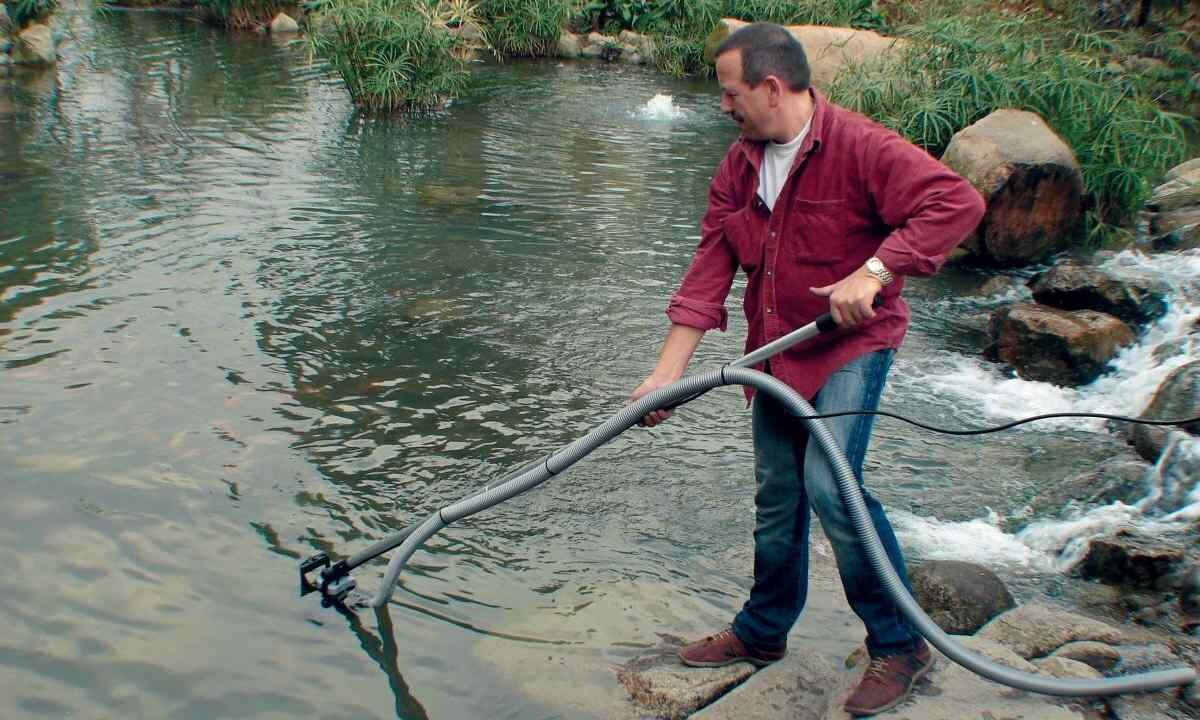 Способы очистки воды в садовом пруду