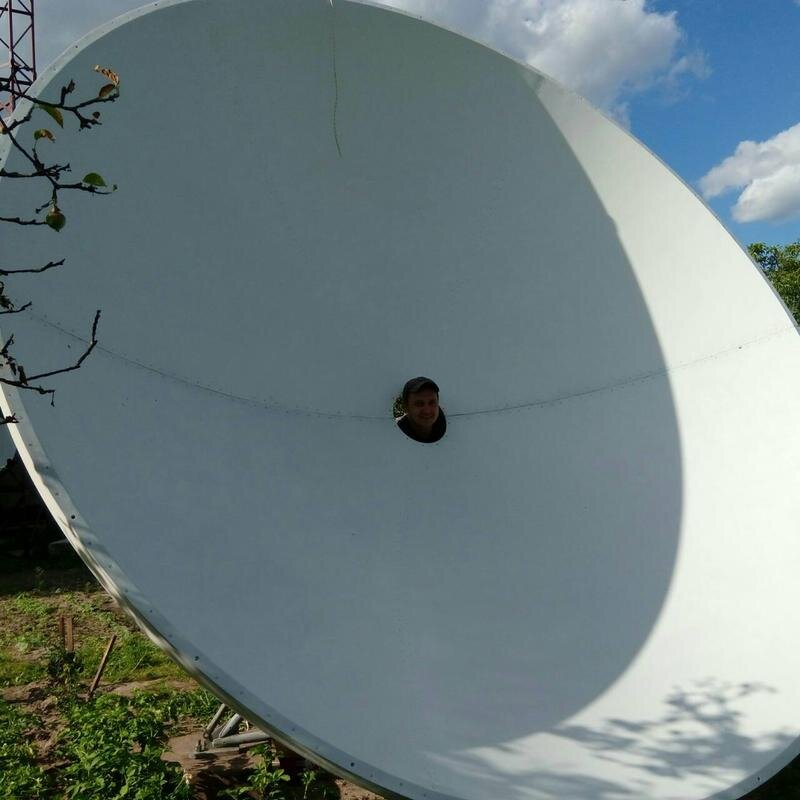 Один из вариантов (далеко не лучший) общения сознания человека с энергией времени с помощью параболического зеркала, 