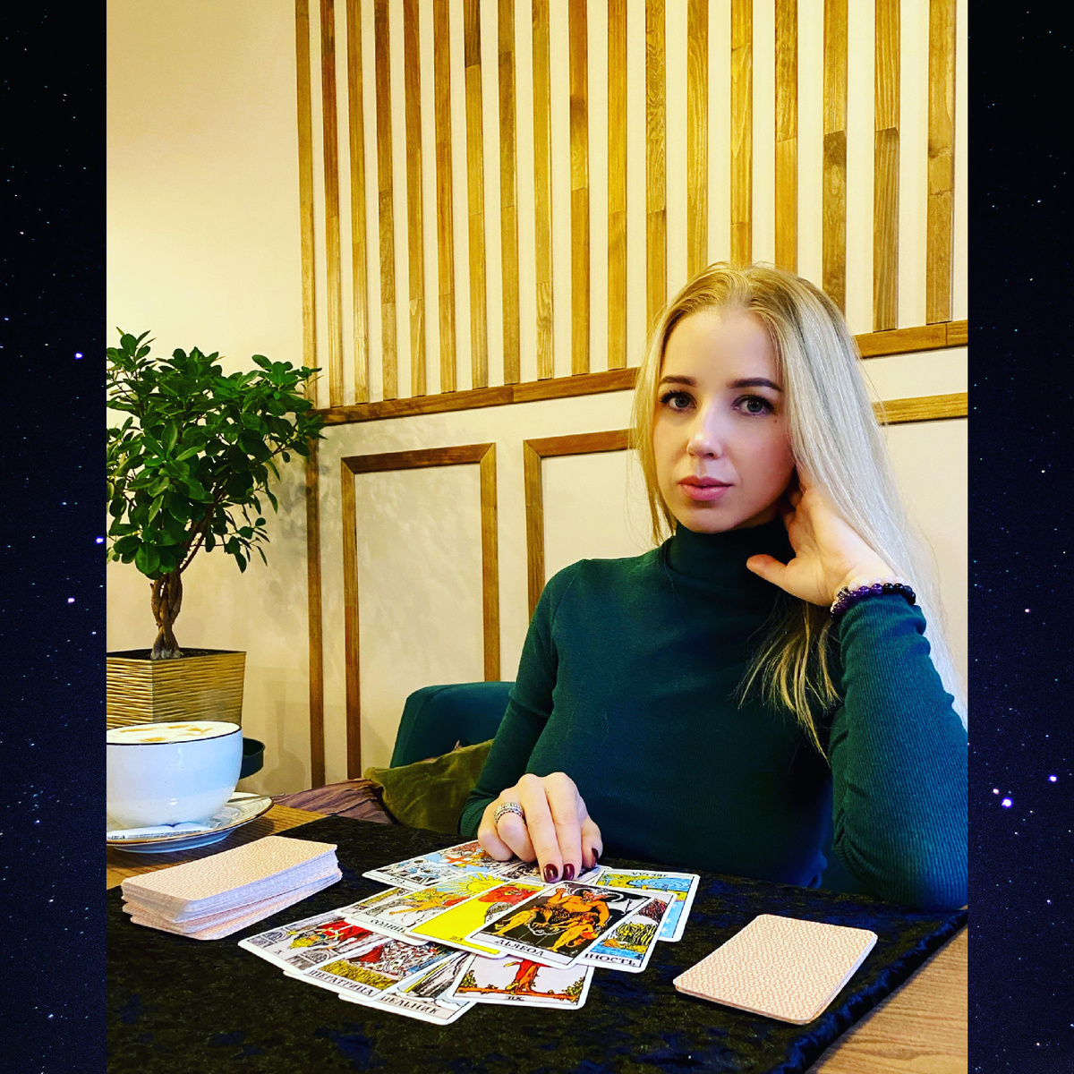 И так пора рассказать Вам о себе .
Для тех кто хорошо меня знает не будет новостью, что я наконец-то решилась завести свой блог. 
Для тех кто впервые посетил мою страницу я немного расскажу о себе и как я пришла в мир Таро. 
Мне 35 лет, и я много где работала, была торговым представителем, работала мастером маникюра, в клиентском сервисе, индустрии красоты и даже в автомобильном бизнесе) 
Я всегда работала с людьми, мне нравится общаться, я быстро нахожу контакт и подход к людям.
В течение всей жизни меня тянуто к Картам, ещё лет с 14 у меня были карты и я гадала девчонкам, но это было детское увлечение. Конечно я не относилась к этому серьезно, но интерес не пропал, а с возрастом только вырос. Я стала читать книги, интересоваться что же такое Таро?  И понимала, что мне все интереснее разобраться как это работает. 
Конечно с темпом жизни: работа, отношения, друзья, это все уходило на второй план. 
А потом, я всегда стеснялась сказать что мне нравится, мне интересно Таро, а вдруг меня осудят? Подумают что я сошла сума 😅 
И вот 4 года назад я купила свою первую колоду, прочитала много книг, прошла курсы, и я стала использовать Таро для себя. В трудных ситуациях они всегда помогали сделать выбор, мне нравилось помогать себе с помощью карт. 
Конечно как и у всех девочек первыми клиентами стали Подруги, я с удовольствием делала расклады, ведь для меня это Практика. И знаете каждый раз когда я слышала: «Марин, ну все как говорят карты», я испытывала поистине детский восторг. 
И все говорили, что мне пора завести свой блог и работать с этим.
Честно, мне очень хотелось, но я всегда чего-то боялась, откладывала на потом. 

Наконец-то я решилась и очень хочу больше развиваться в этом направлении, мне нравится Таро, нравится помогать людям и вообще я решила быть собой, а когда если не сейчас!
#таролог #таро #личныйтаролог #тароонлайн #раскладтаро #онлайнрасклад #taro 