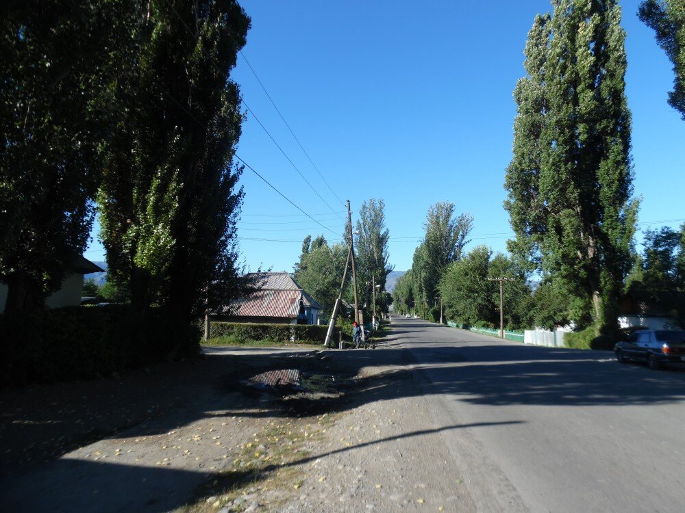 По дороге в Антоновку. Село Энергия. Казахстан. Саркандский район. 