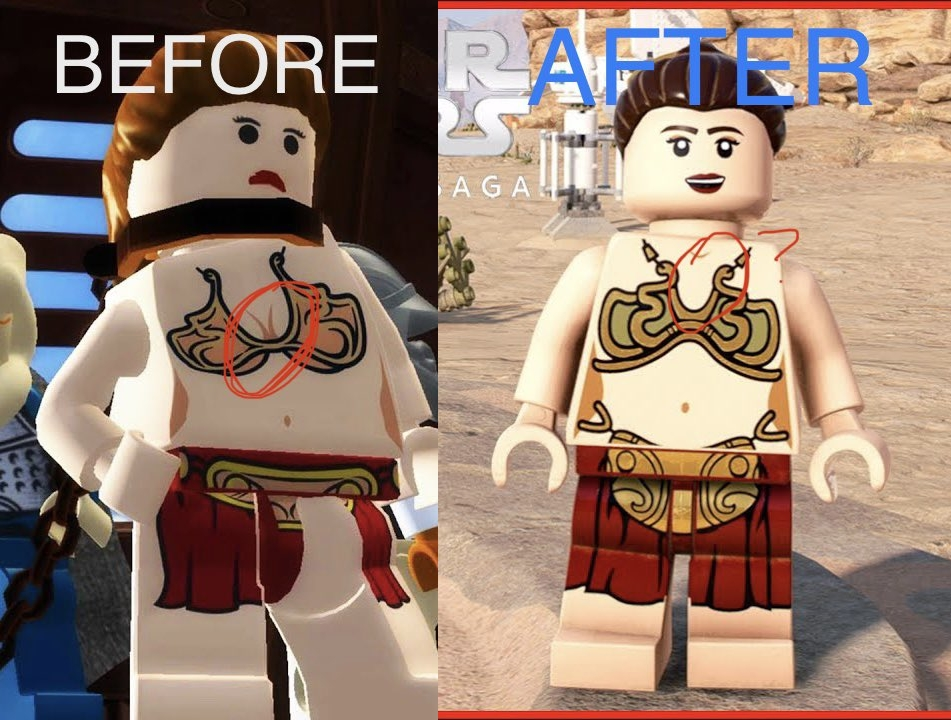 Неожиданные изменения в образе Леи