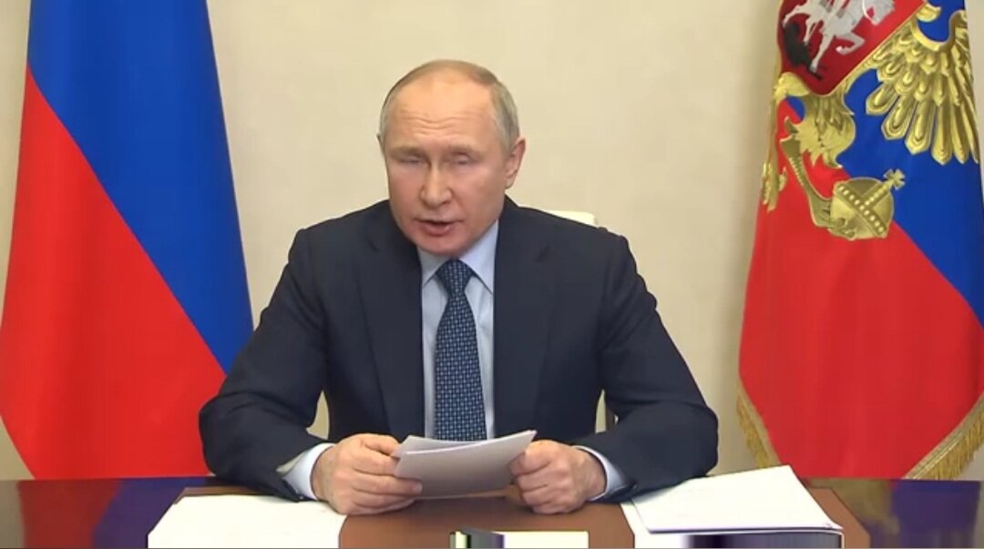 скриншот трансляции совещания от 18.04.22