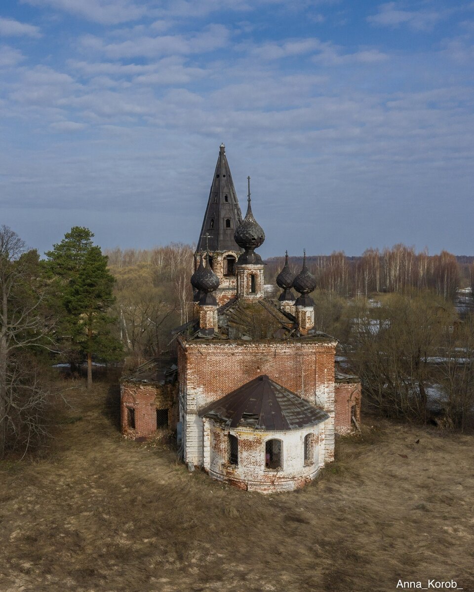 Черкасская Церковь заброшенная