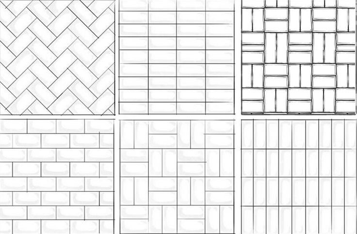 Способы укладки плитки