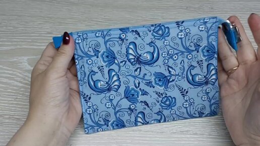 Удобная косметичка с тремя отделениями - шьется очень легко! | Юлия ...