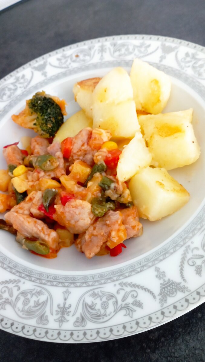 Быстрый и вкусный ужин. 