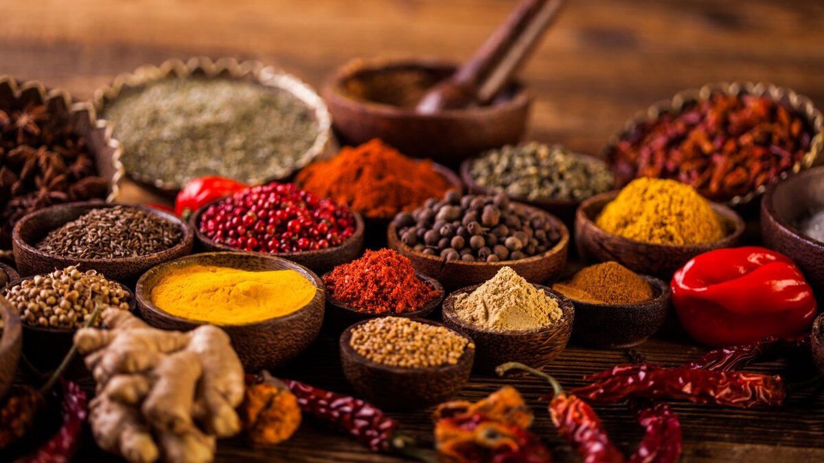 Специи и приправы. Источник: oboy-3d.ru